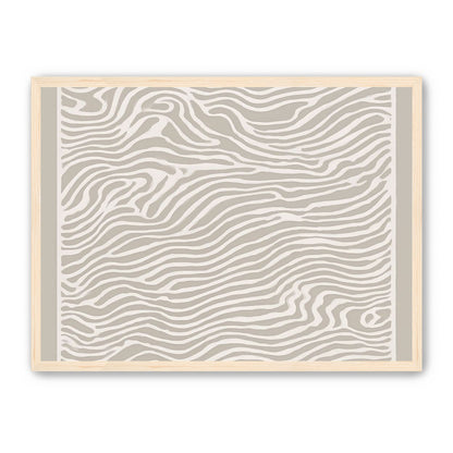 Lines Carved Across Surface Plane