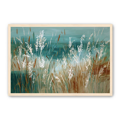 White Meadow Grasses Before Water |