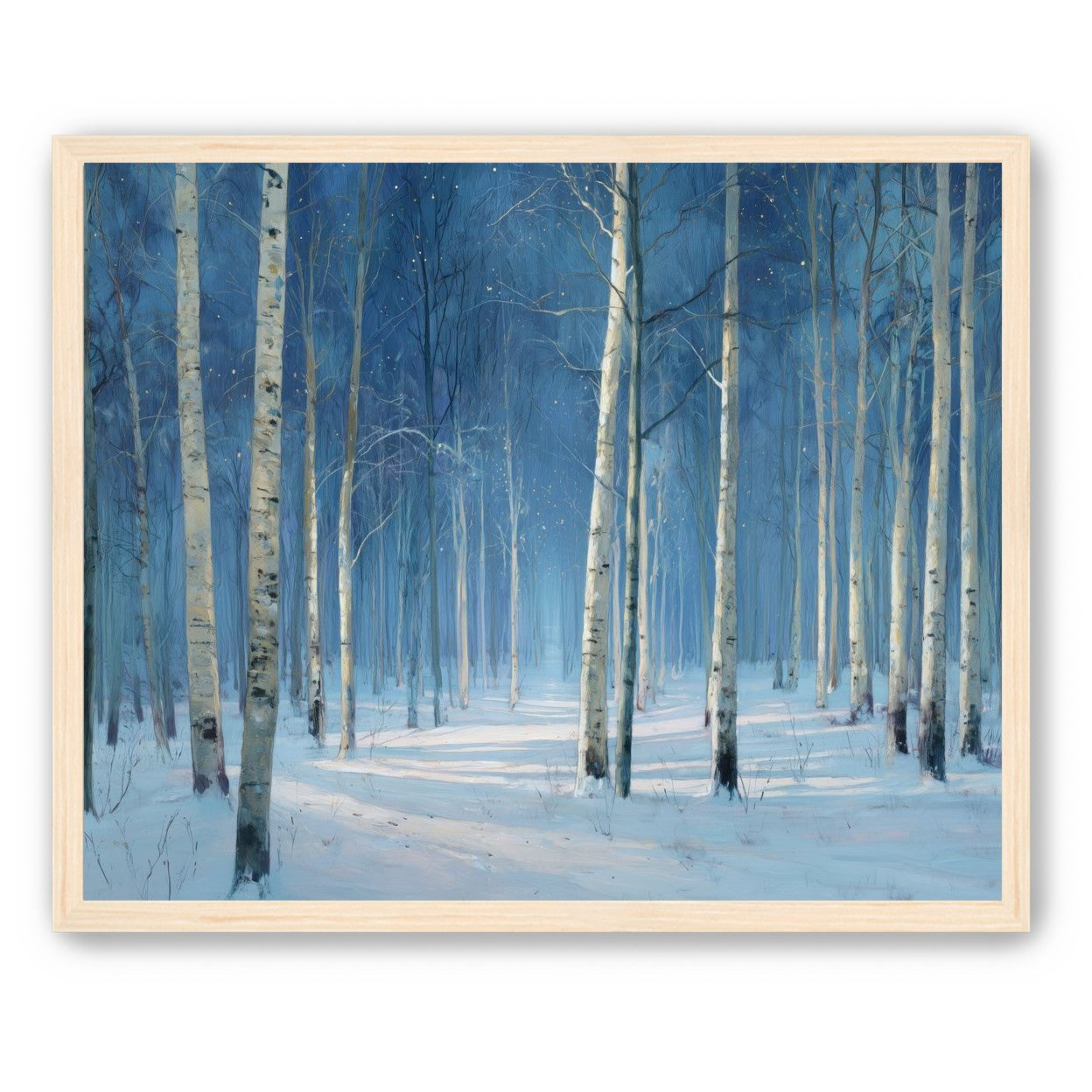 Stillness Between the Trees
