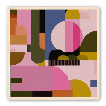 Shapes Jostling for Space 