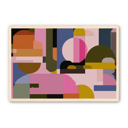 Shapes Jostling for Space 