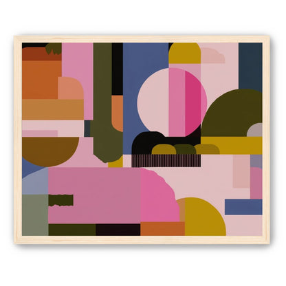 Shapes Jostling for Space 