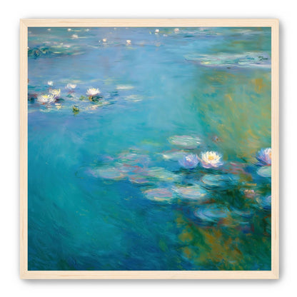 Still Water with Open Blossoms
