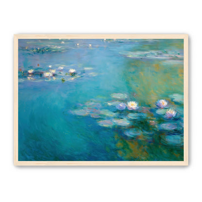 Still Water with Open Blossoms