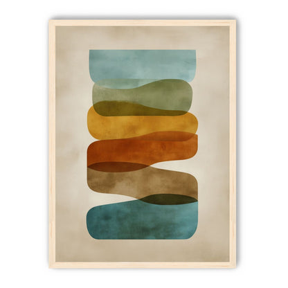 Ribbons of Muted Color