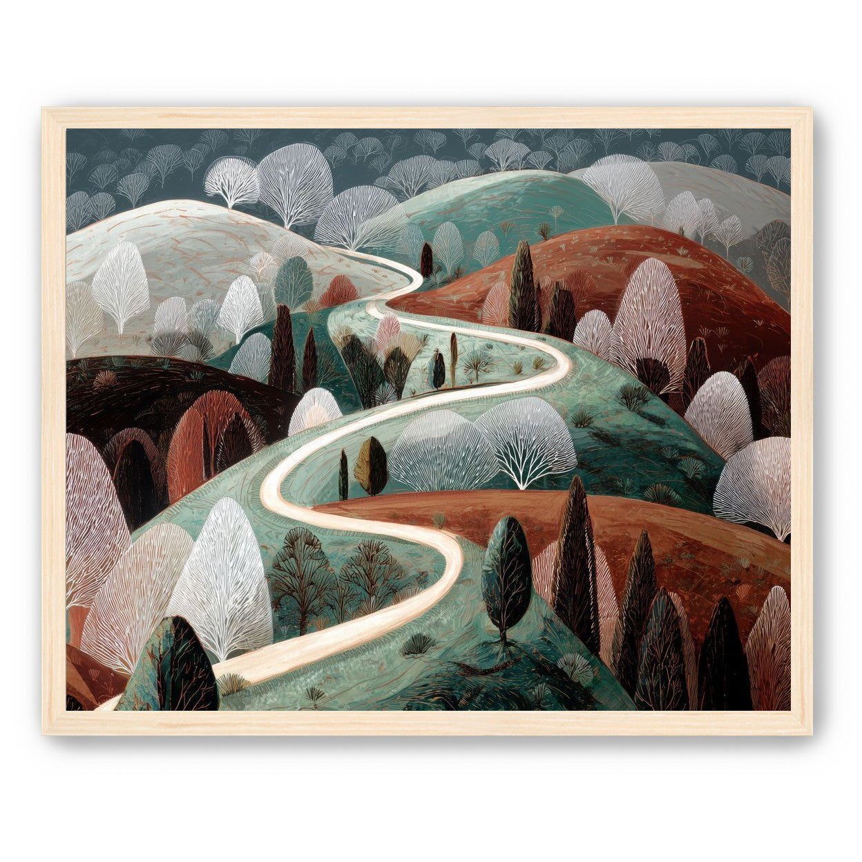 Trail Through the Hills