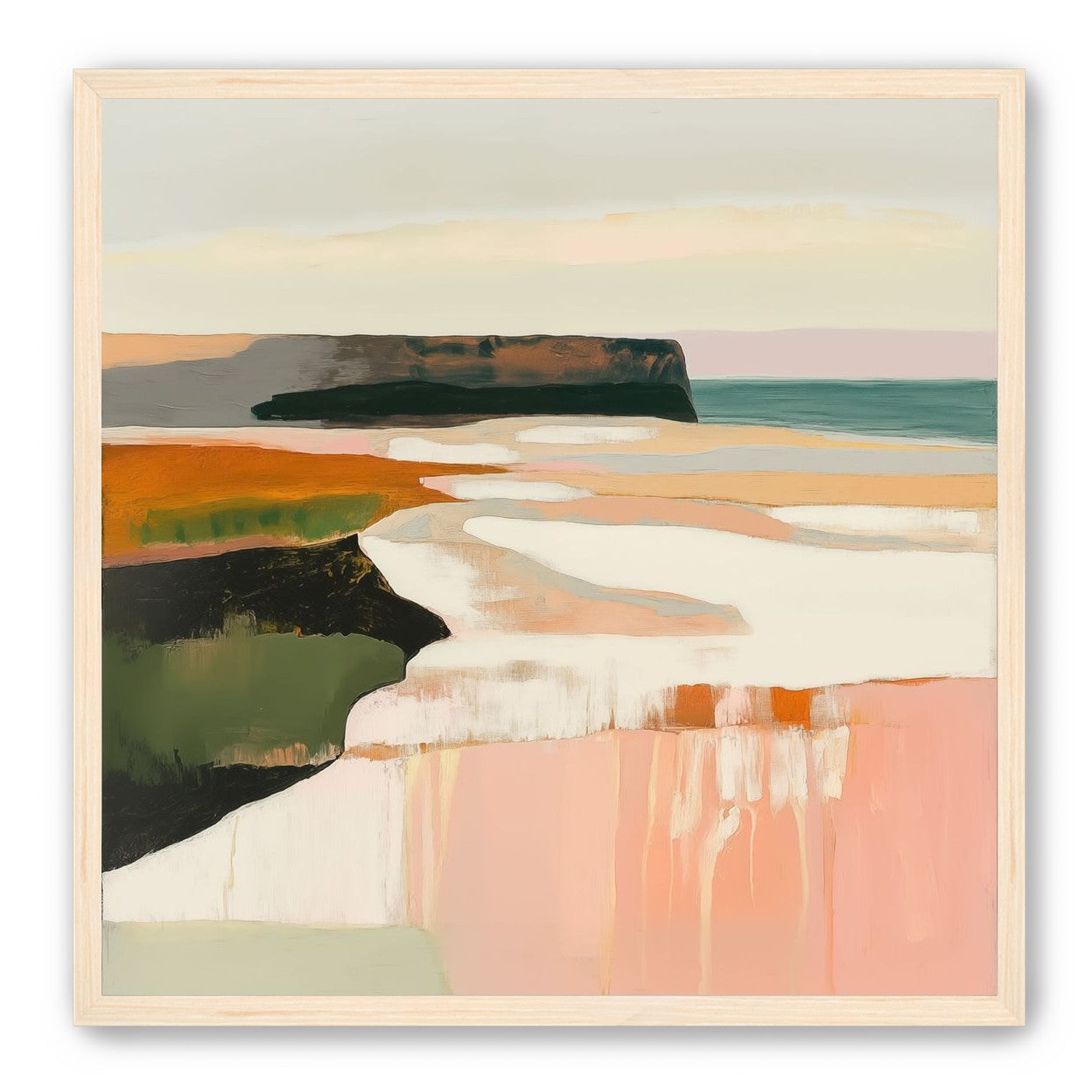 Cliff Above Water