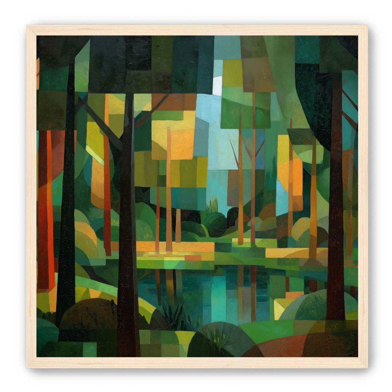 Geometric Trees and Light