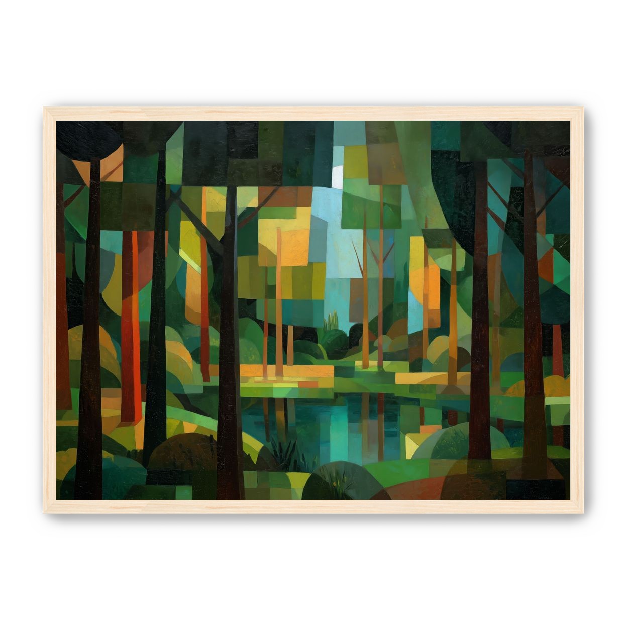 Geometric Trees and Light