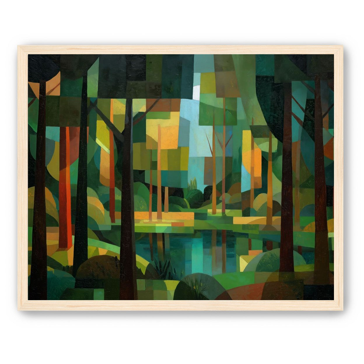 Geometric Trees and Light