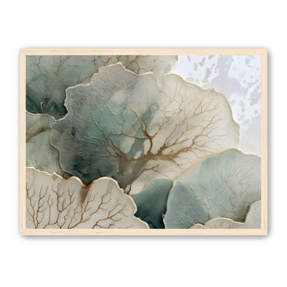 Translucent Leaves with Fine Veins