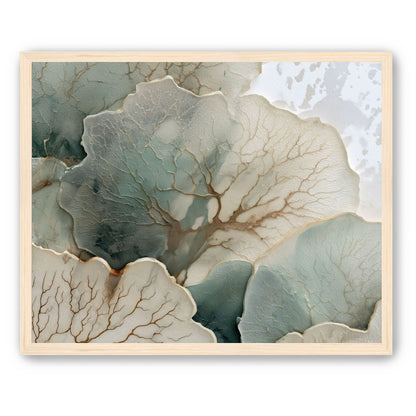 Translucent Leaves with Fine Veins