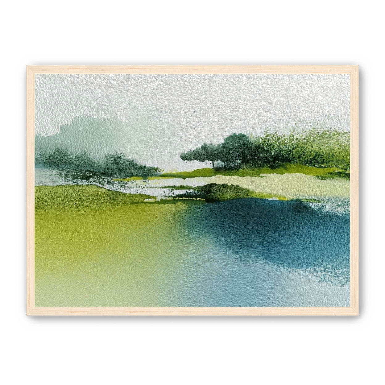Watercolor Lakeshore
