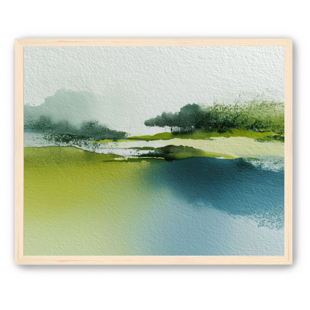 Watercolor Lakeshore