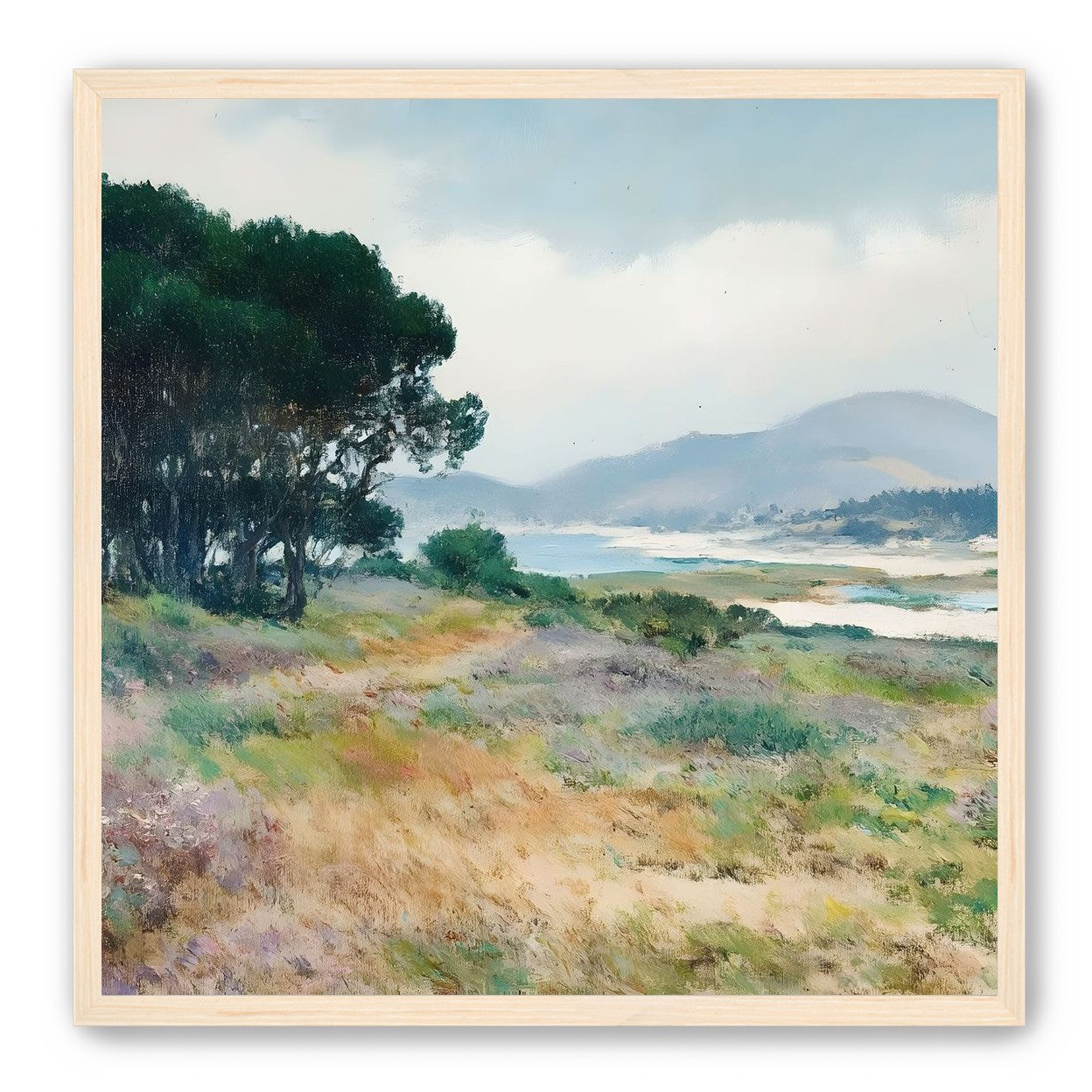 Trees Across the Meadow