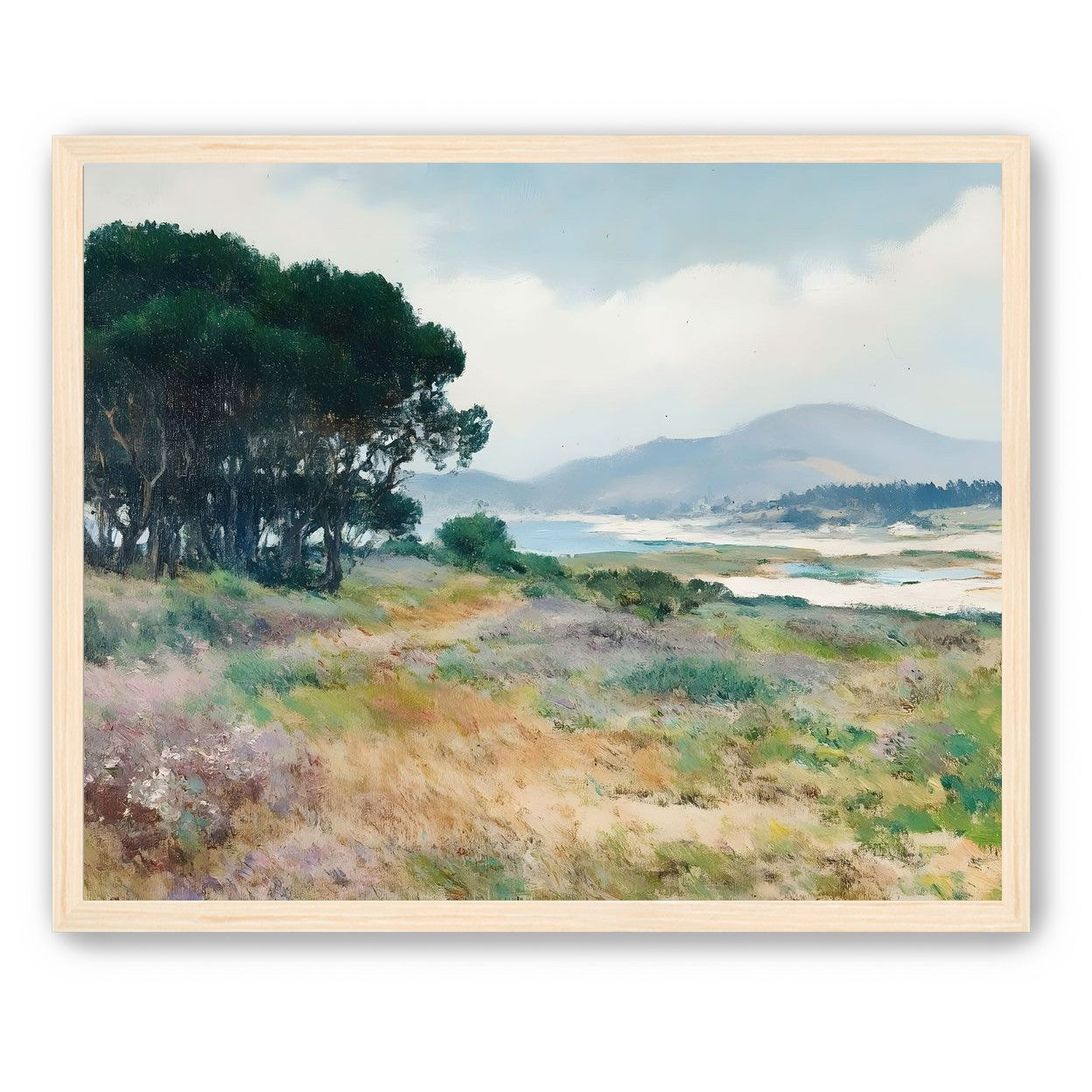 Trees Across the Meadow