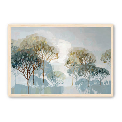 Tree Canopies in Soft Rows
