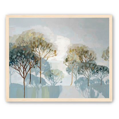 Tree Canopies in Soft Rows