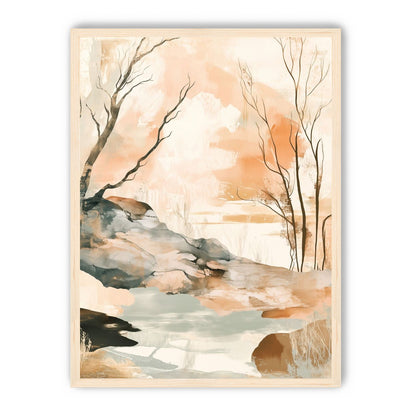 Ink Wash Over Stone Texture