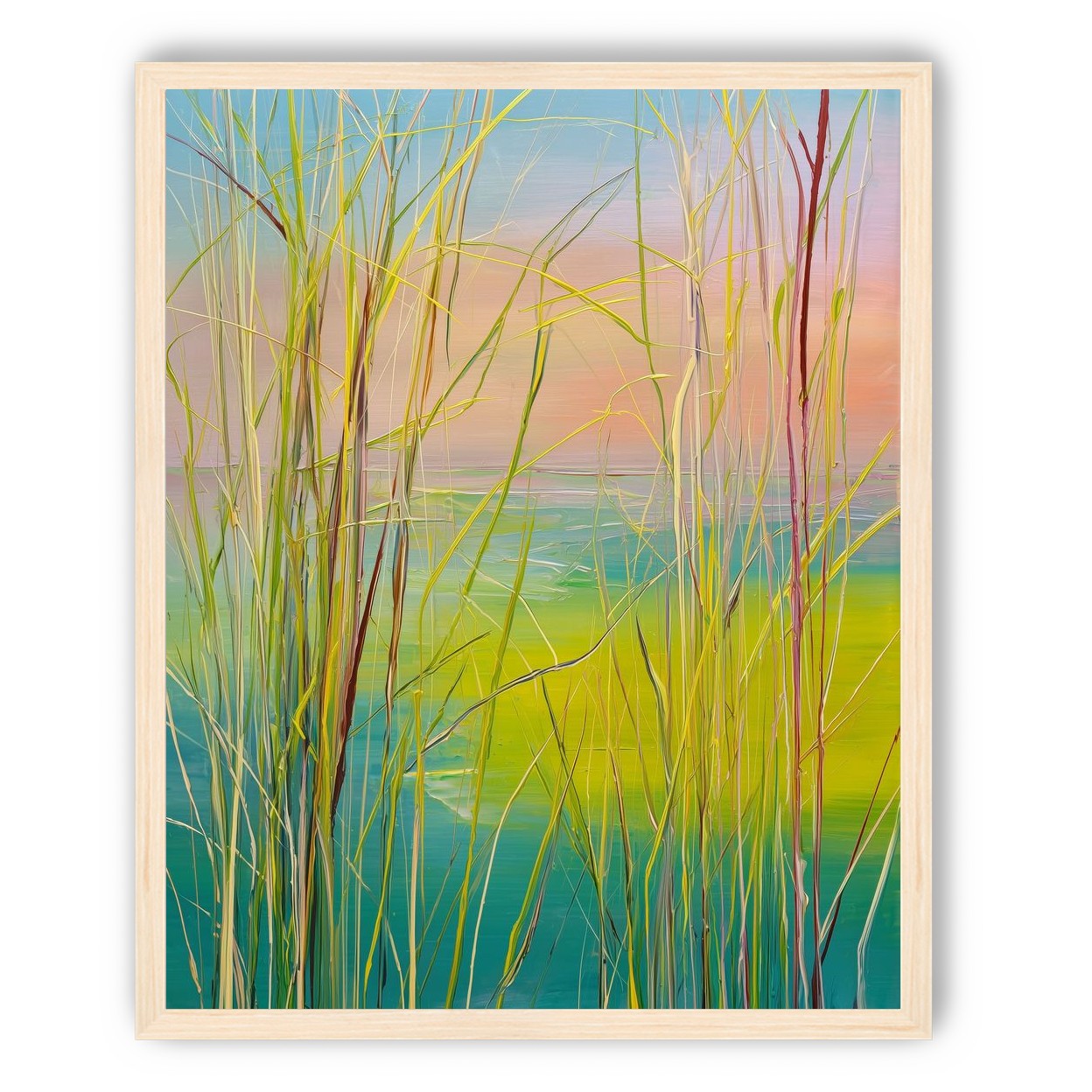 Reeds at Low Tide