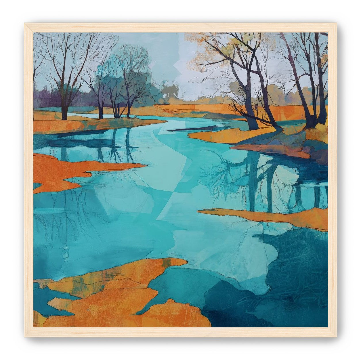 Creek Like a Sheet of Glass