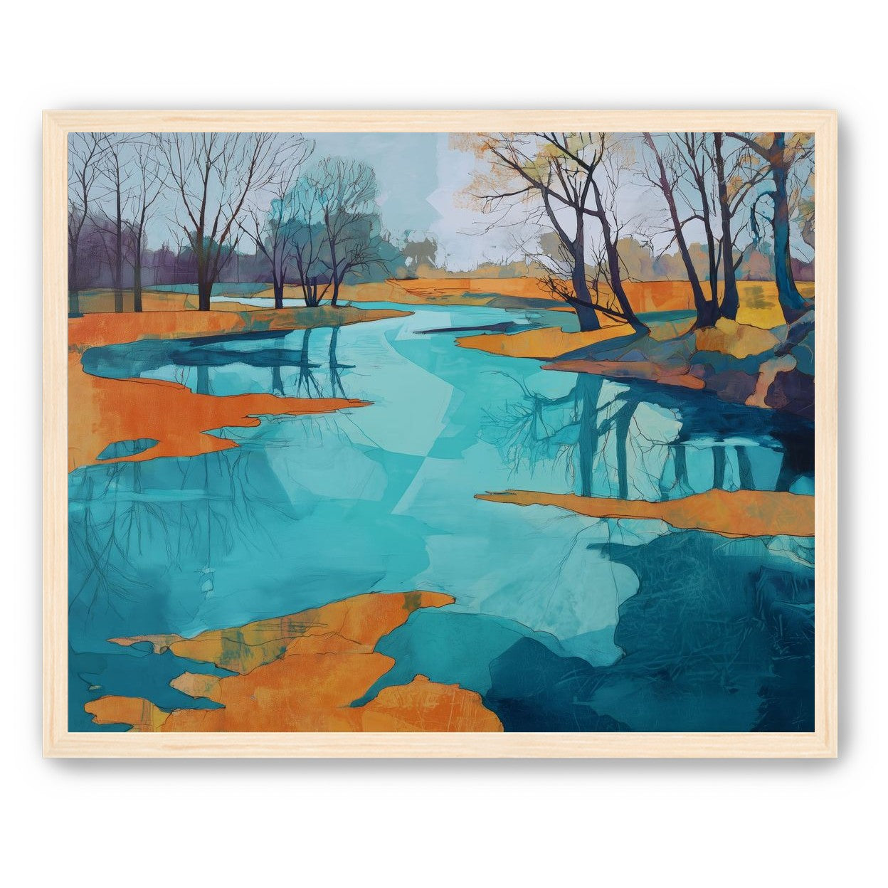 Creek Like a Sheet of Glass