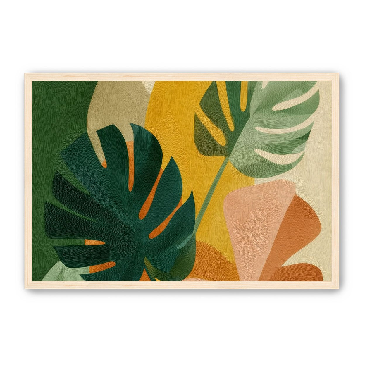 Leaves of Green and Brown