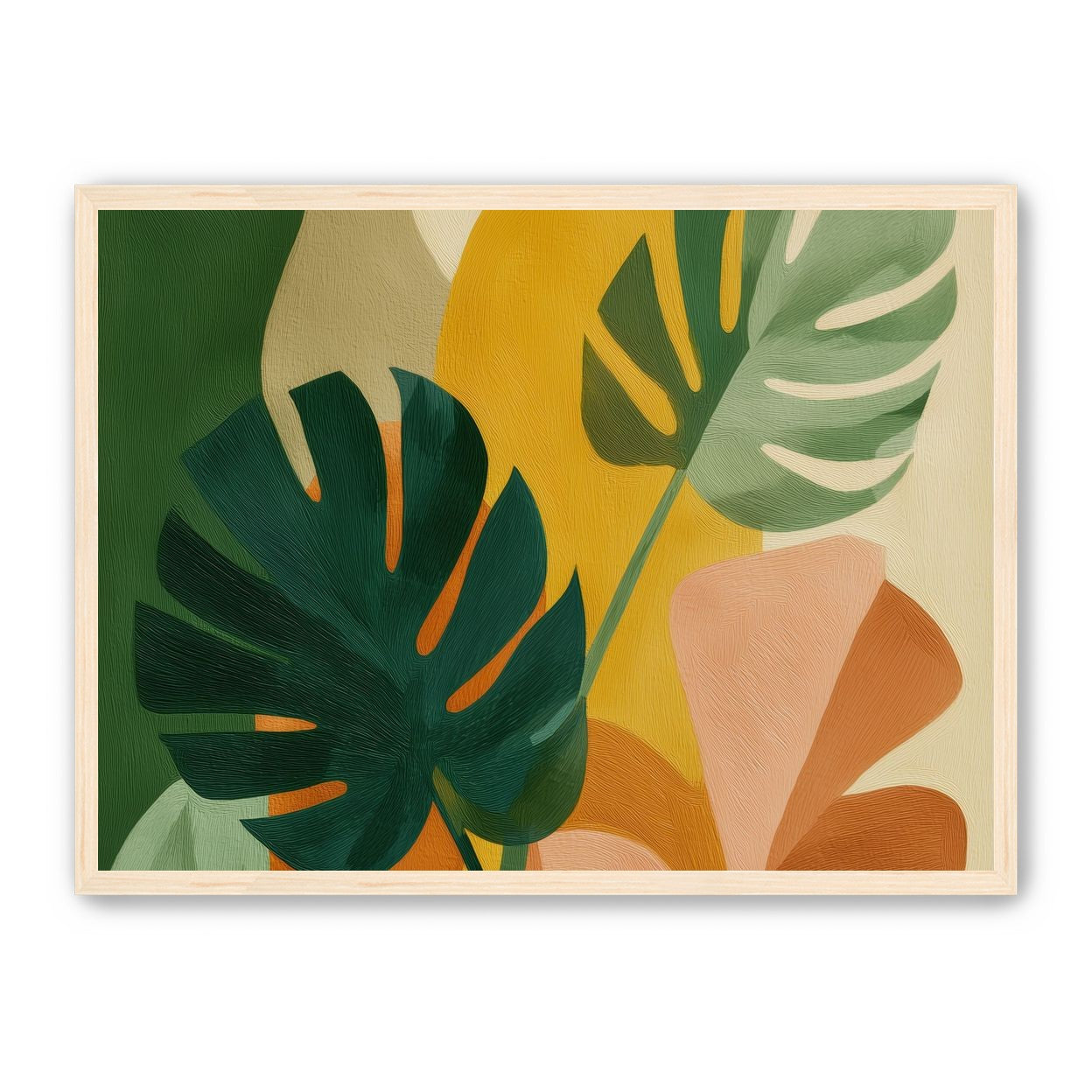Leaves of Green and Brown