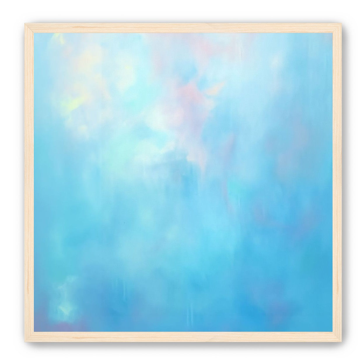 Shifts in Cerulean, Aqua, Golden Accents