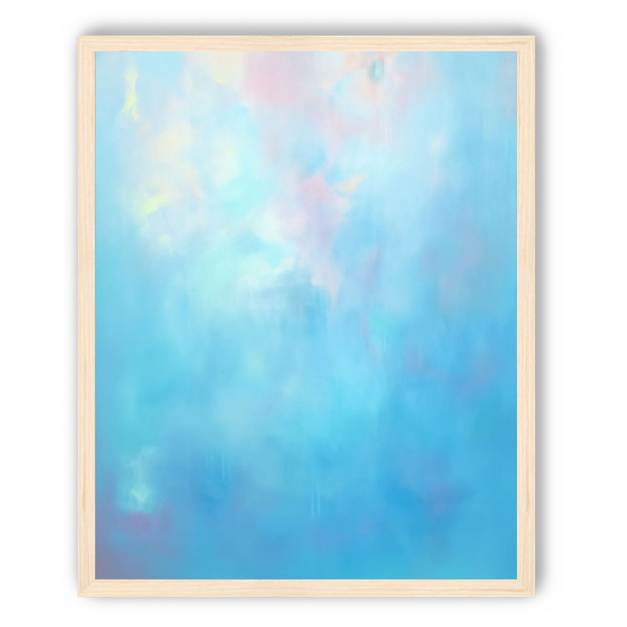 Shifts in Cerulean, Aqua, Golden Accents