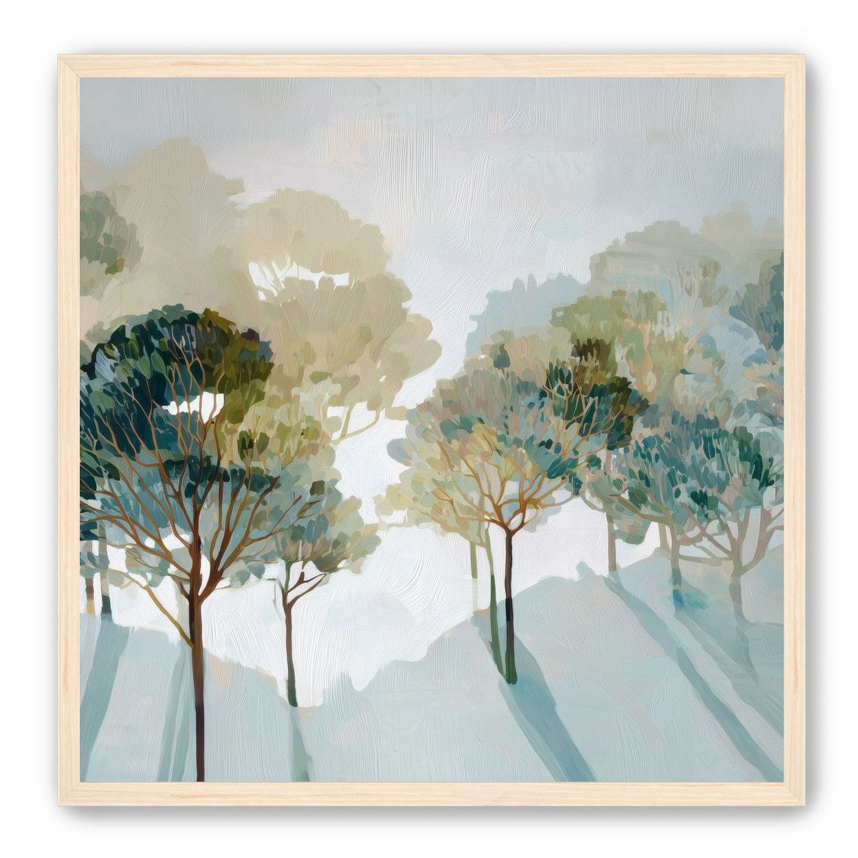 Light Filled Tree Line