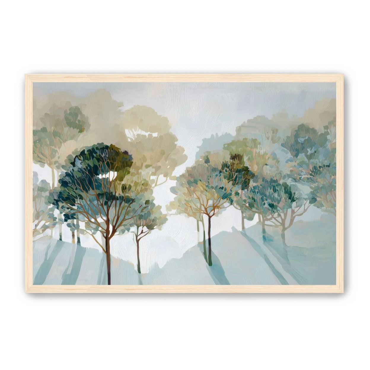Light Filled Tree Line