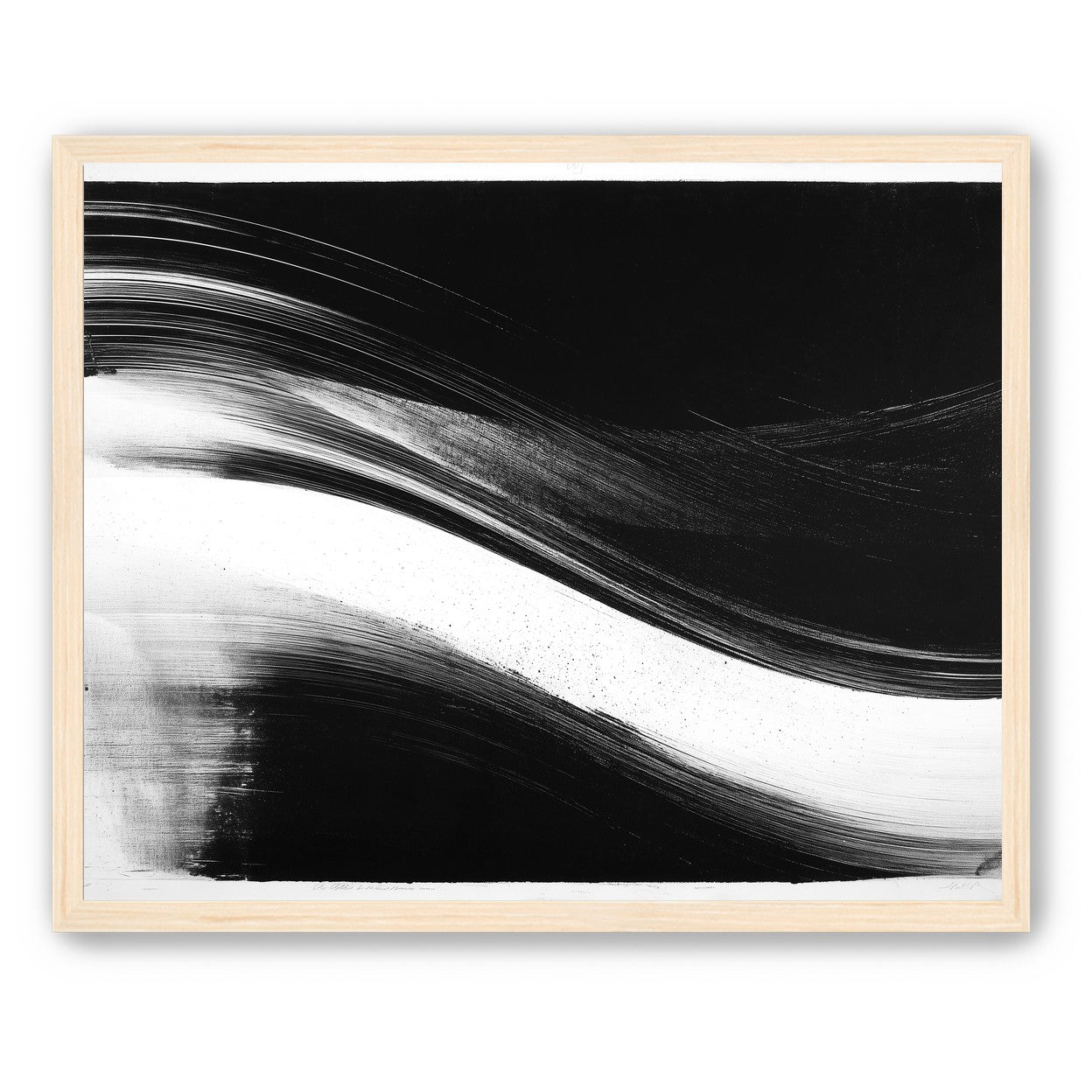 Pressure across a white band