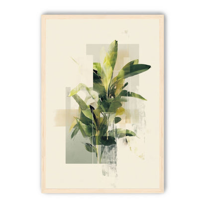 Plant in layered light