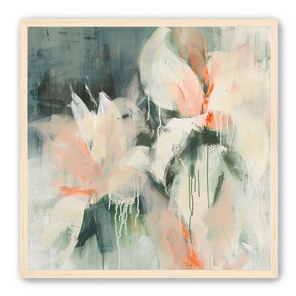 Drips on pale petals