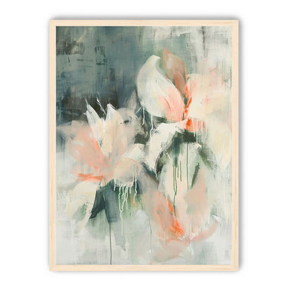 Drips on pale petals