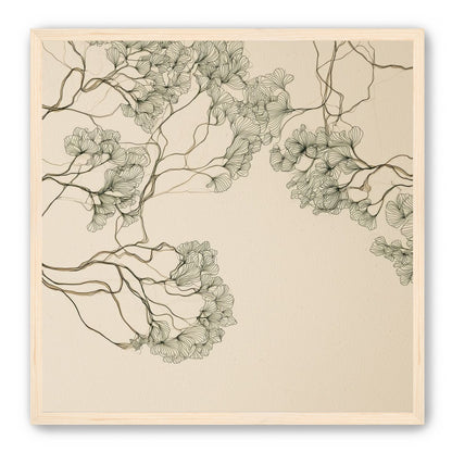 Trees Drawn in Continuous Lines