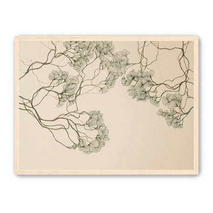 Trees Drawn in Continuous Lines