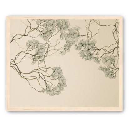 Trees Drawn in Continuous Lines