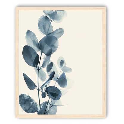 Eucalyptus in quiet blue