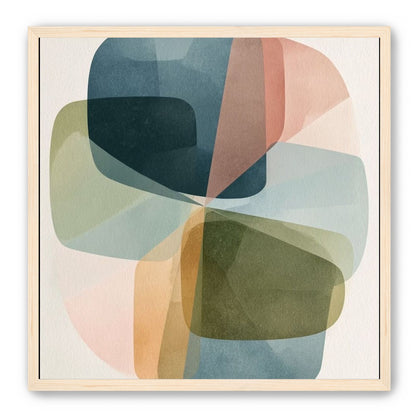 Teal turns through ochre