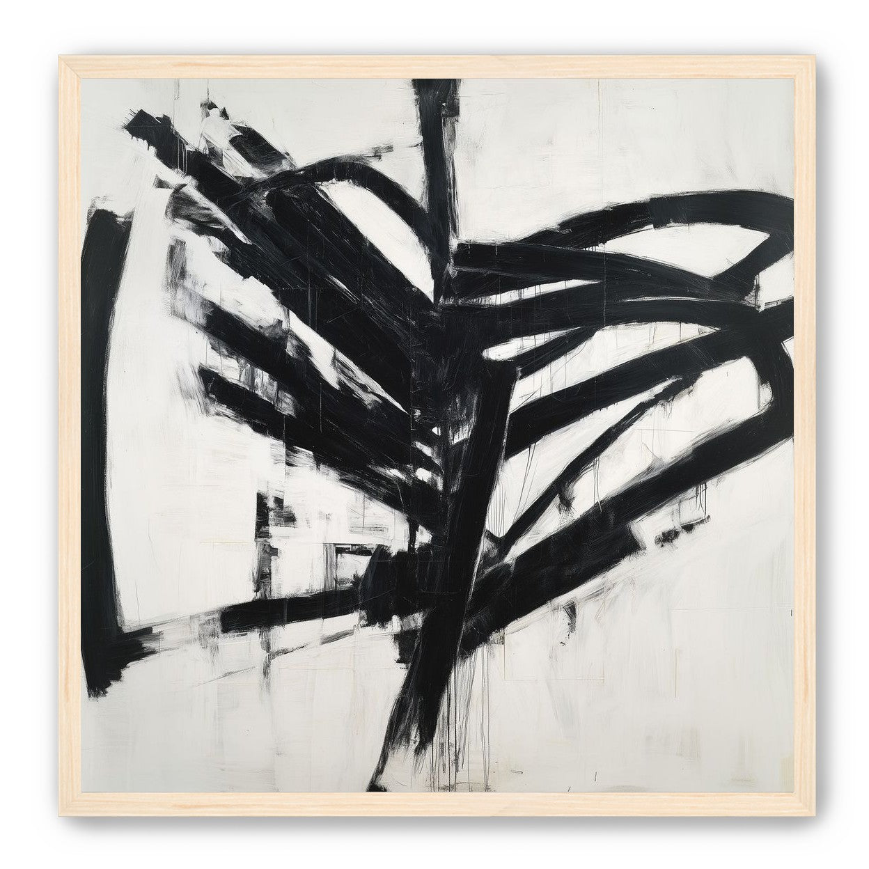 Black strokes under strain