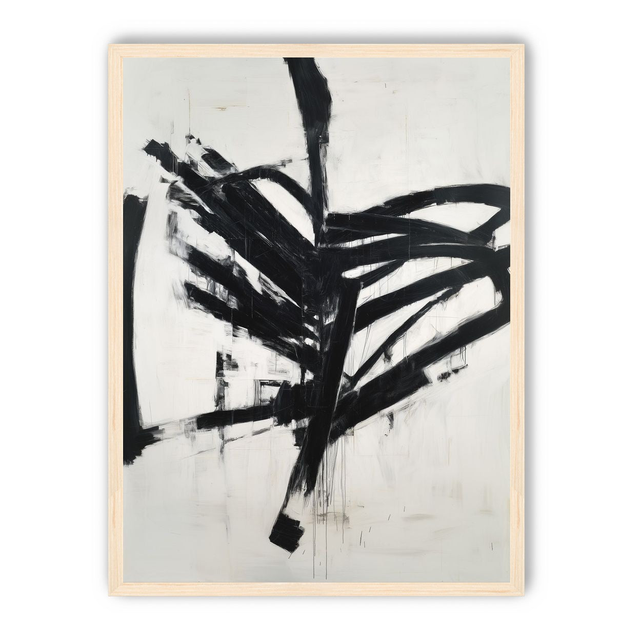 Black strokes under strain