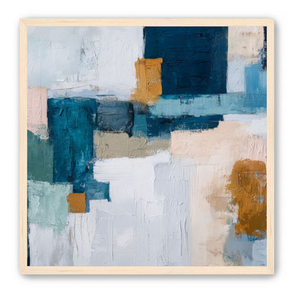 Offset Blocks Across White