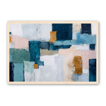 Offset Blocks Across White