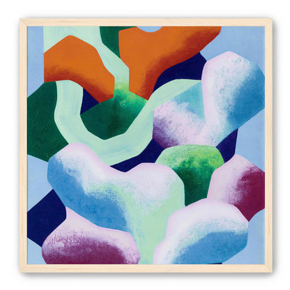 Soft edged color blocks