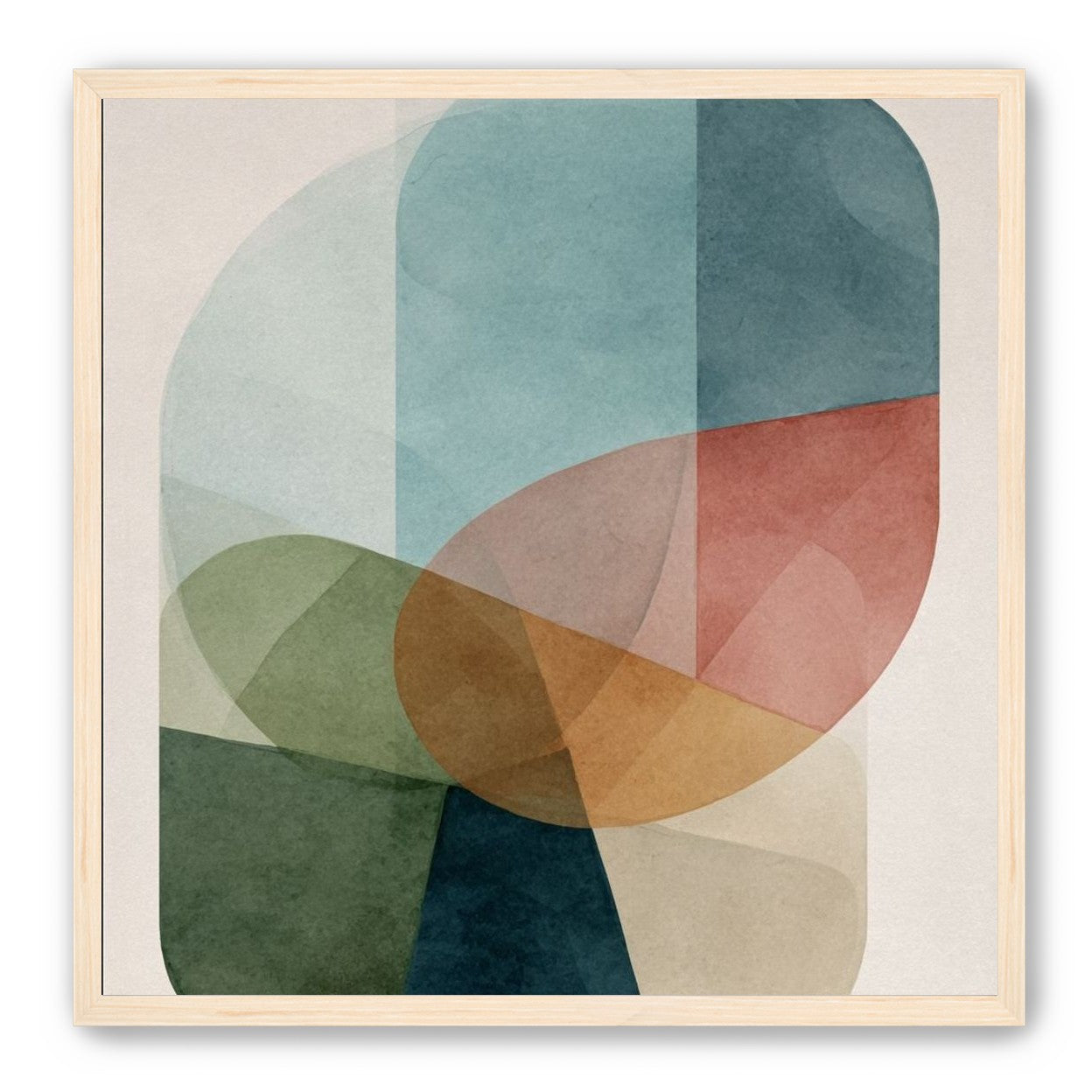 Layered translucent forms