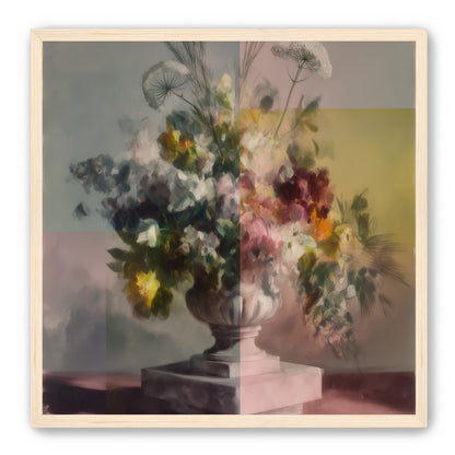 Bouquet in divided light
