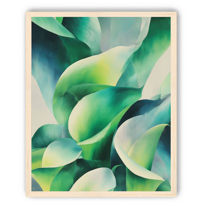 Calla lilies among green shadows