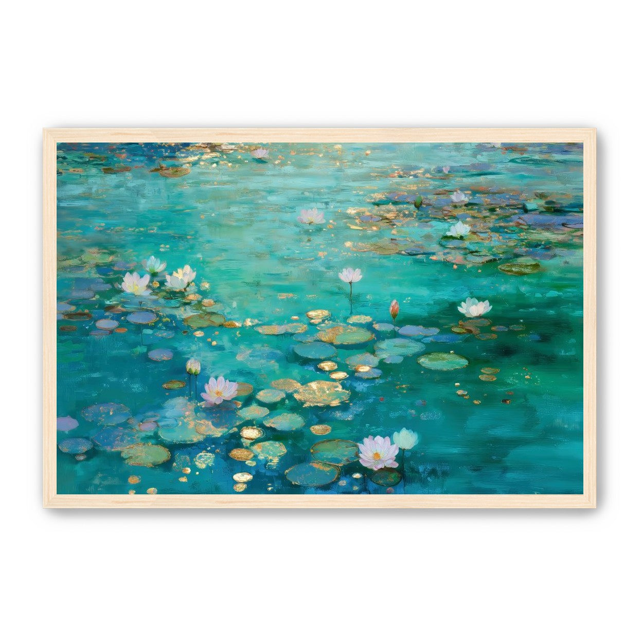 Quiet Gold on Blue Water